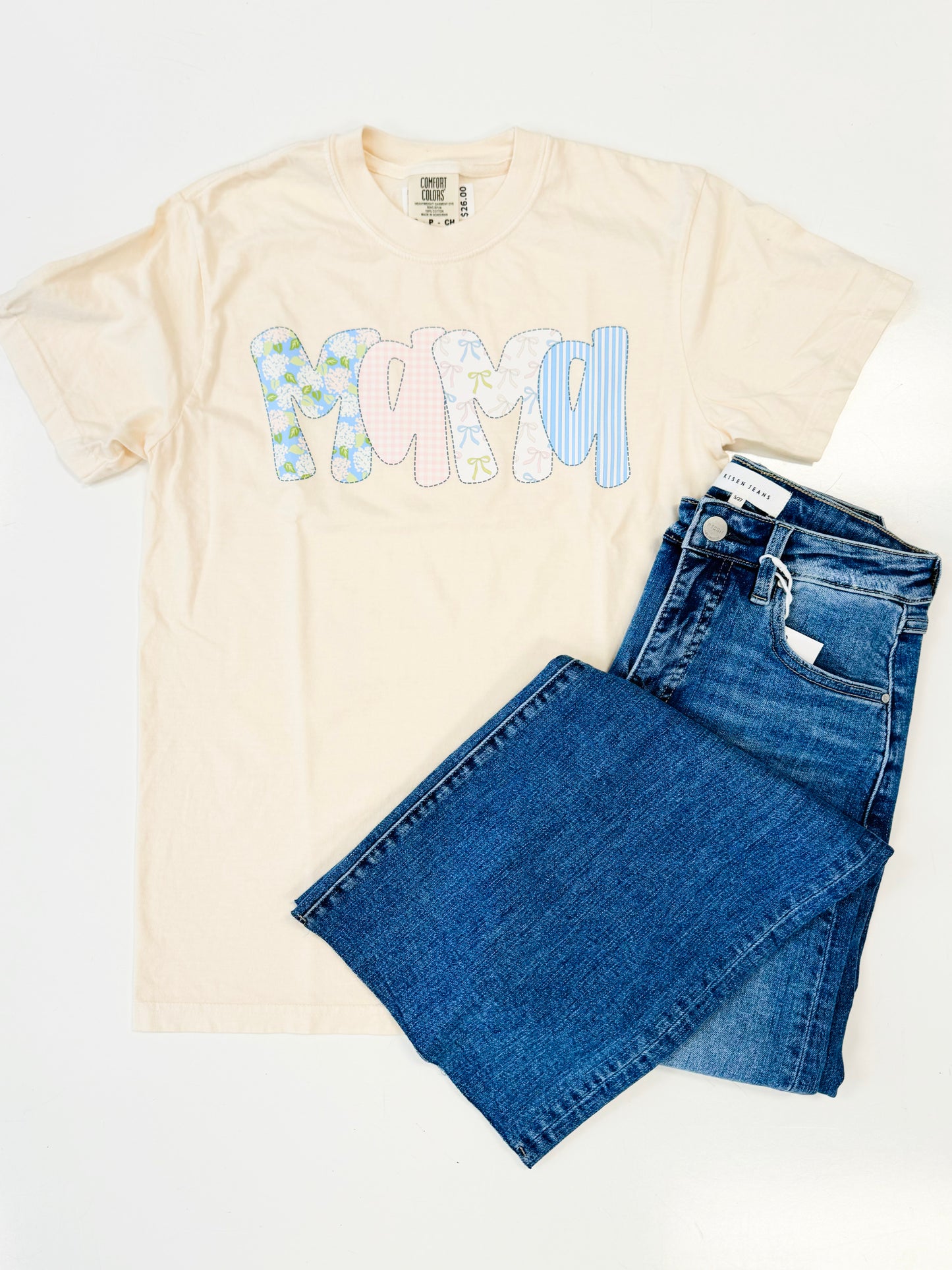 Patchwork Mama Tee