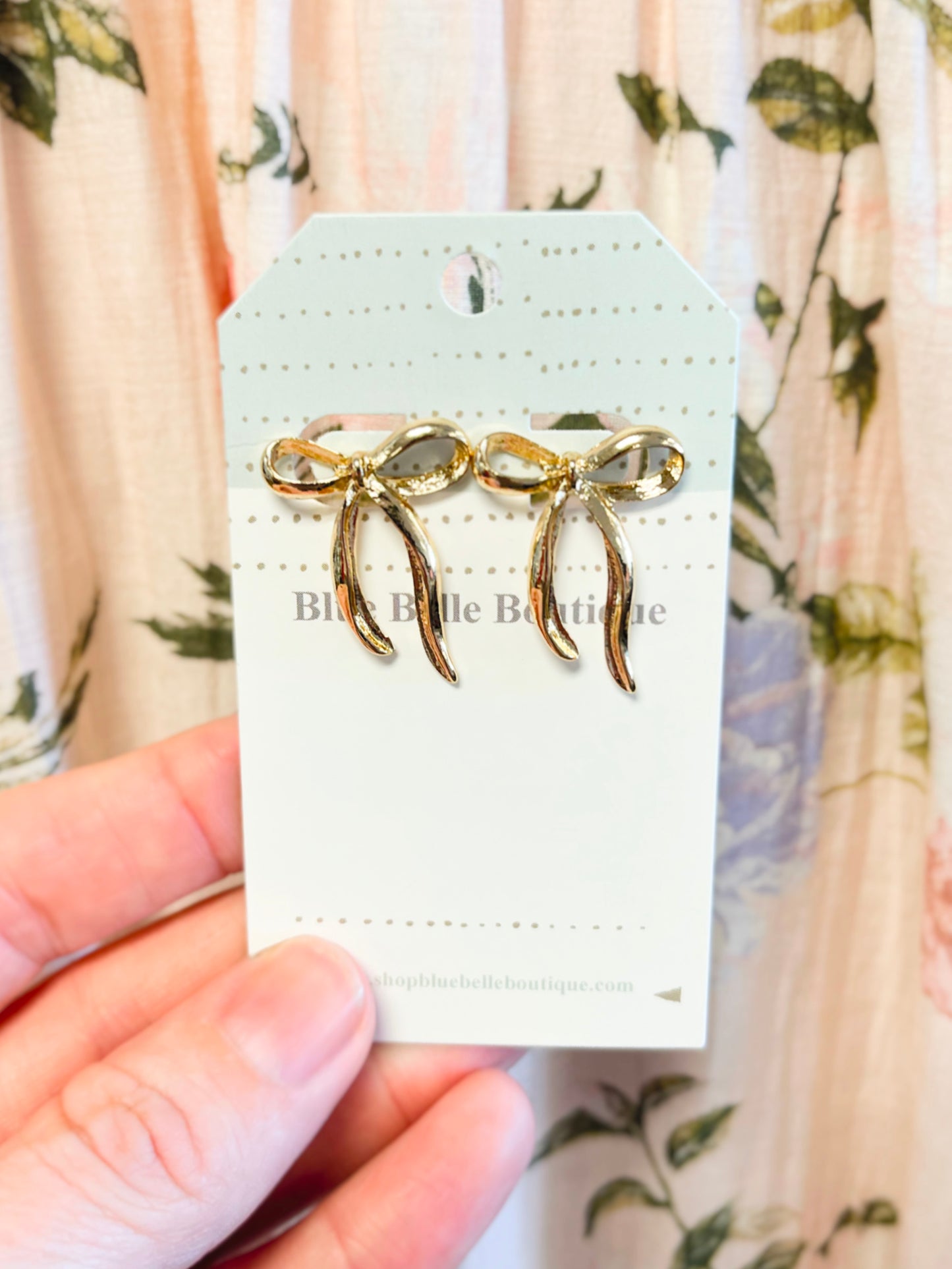 Remy Bow Earrings