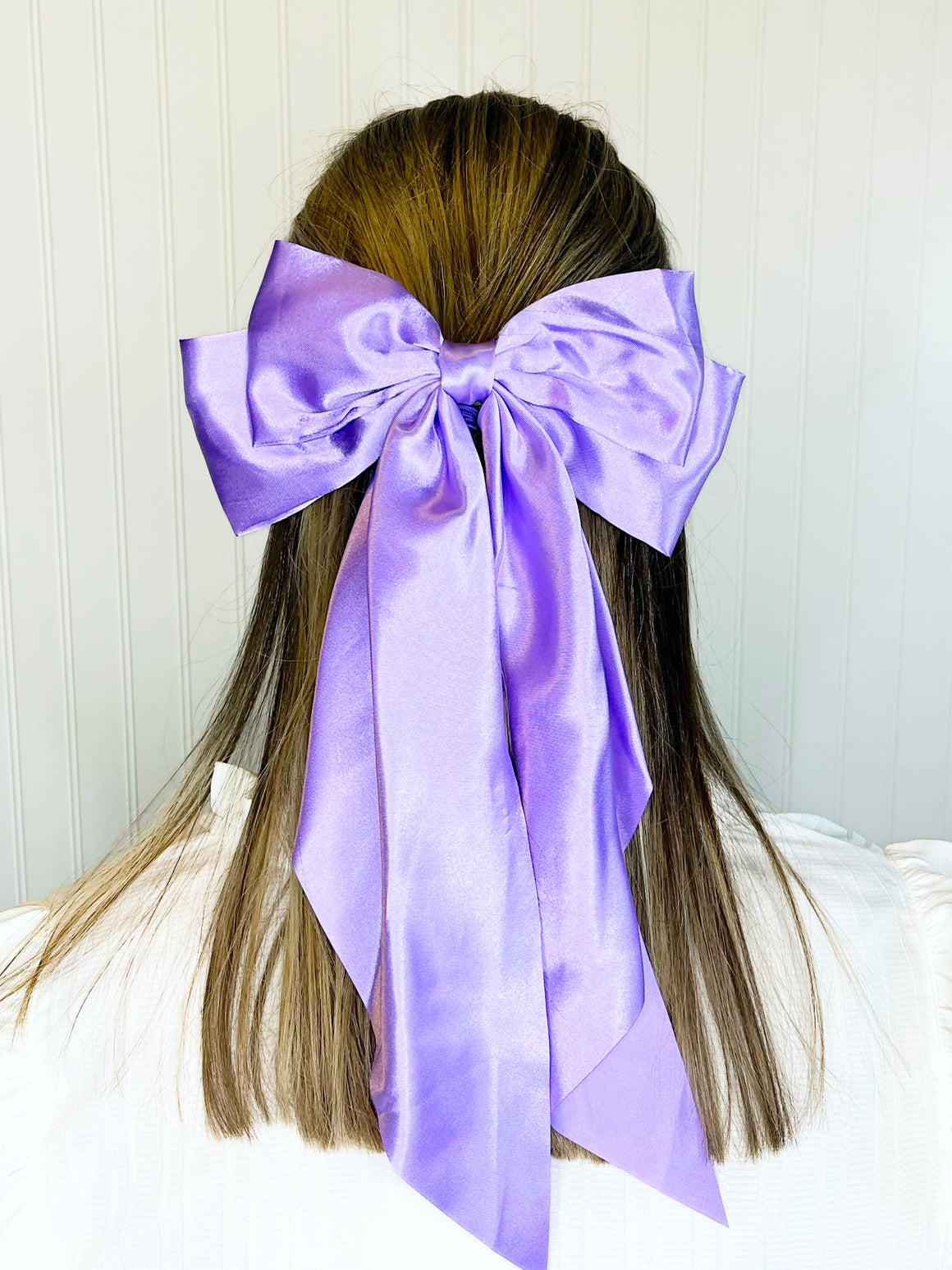 Janene Hair Bow | Lilac