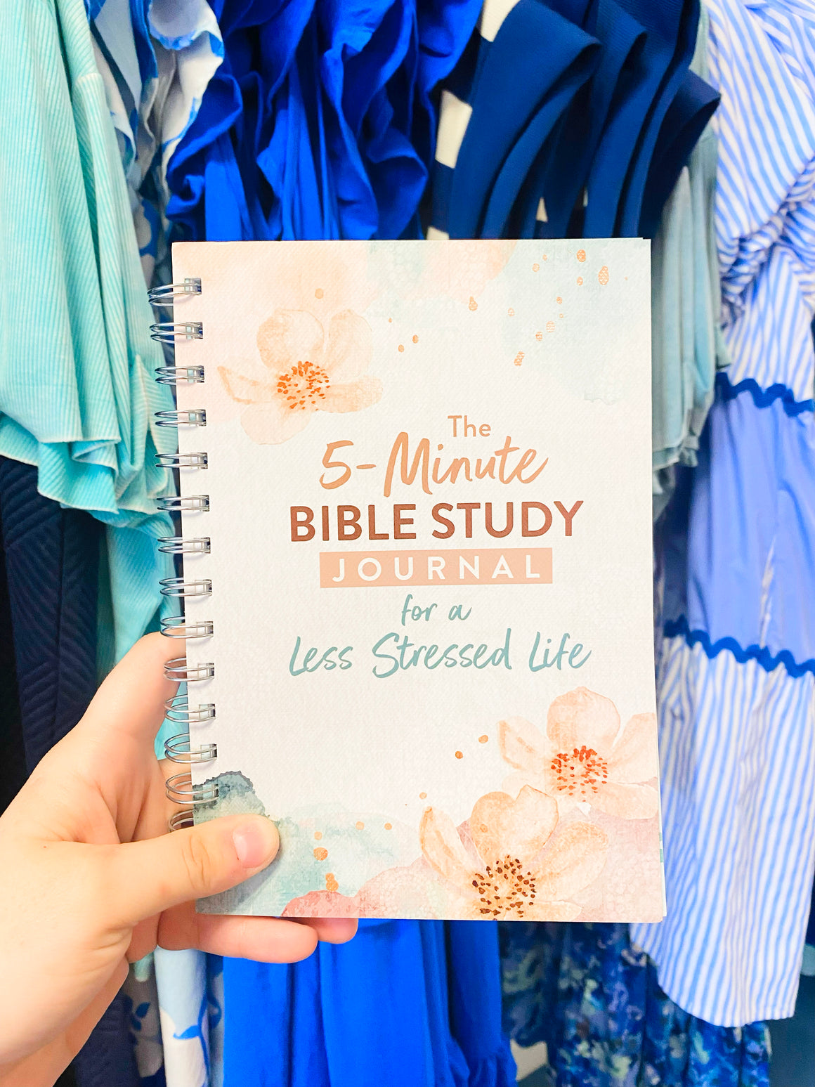 The 5-Minute Bible Study Journal for a Less Stressed