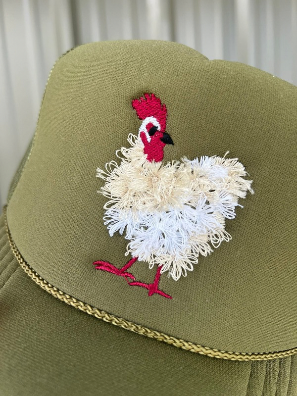 Mother Clucker Embroidered Trucker Hat