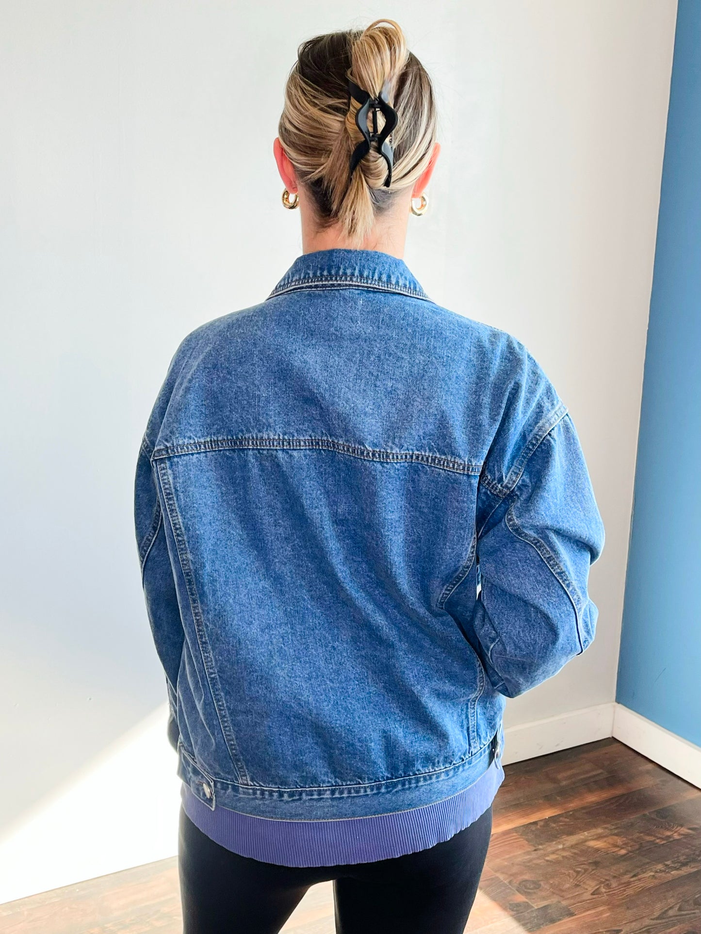 Jessa Oversized Denim Jacket