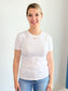 Robbins Basic Short Sleeve Tee | White