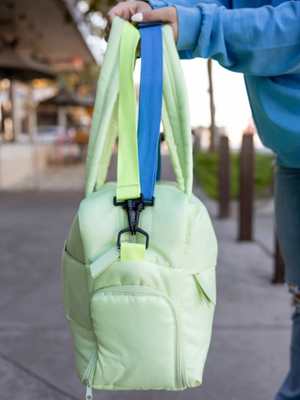Puffer Quilted Jadelynn Brooke Duffle | Electric Lime