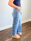 Tobi Cropped Straight Leg Zenana Jeans | Medium