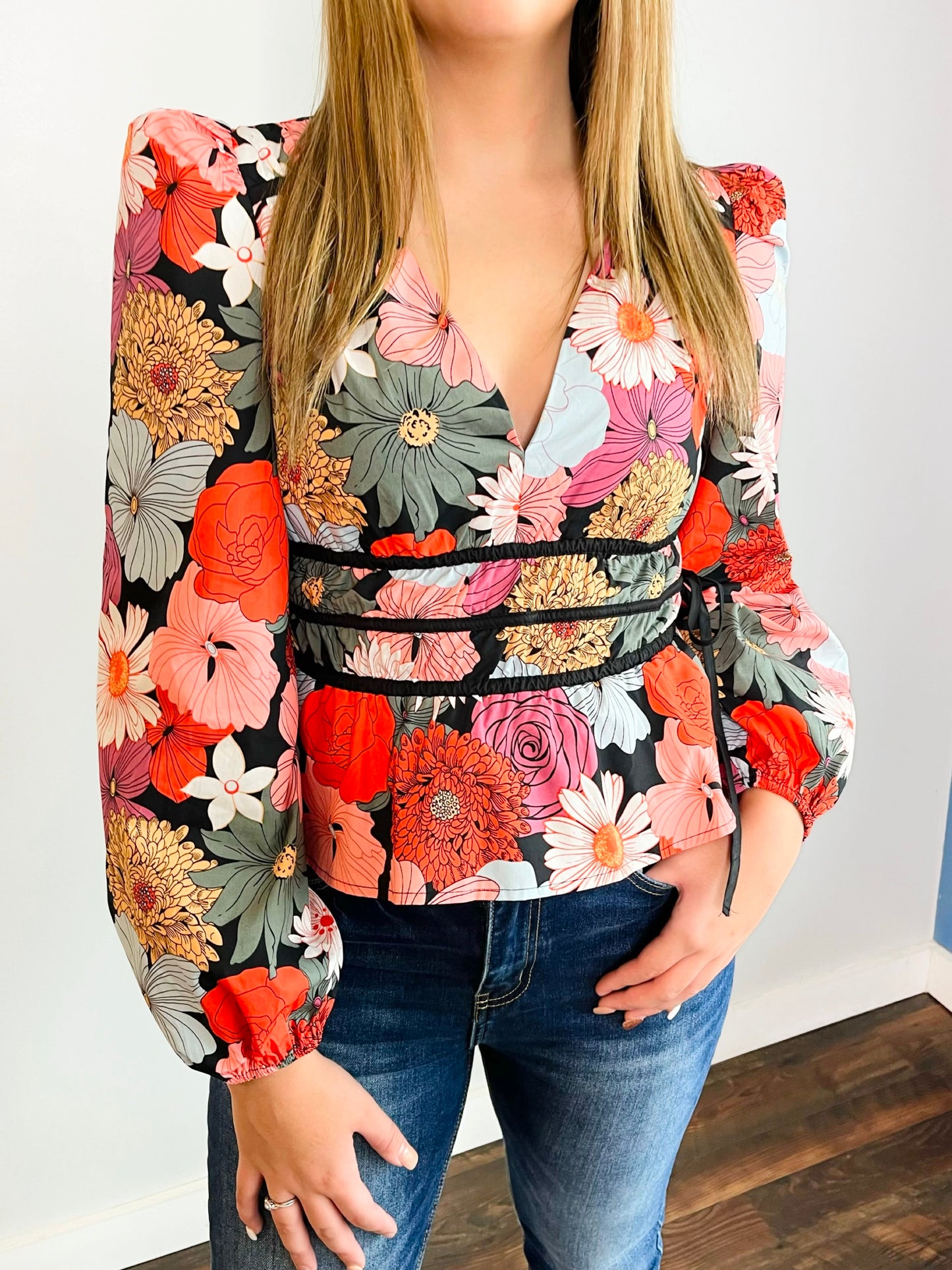 Julie Floral Top