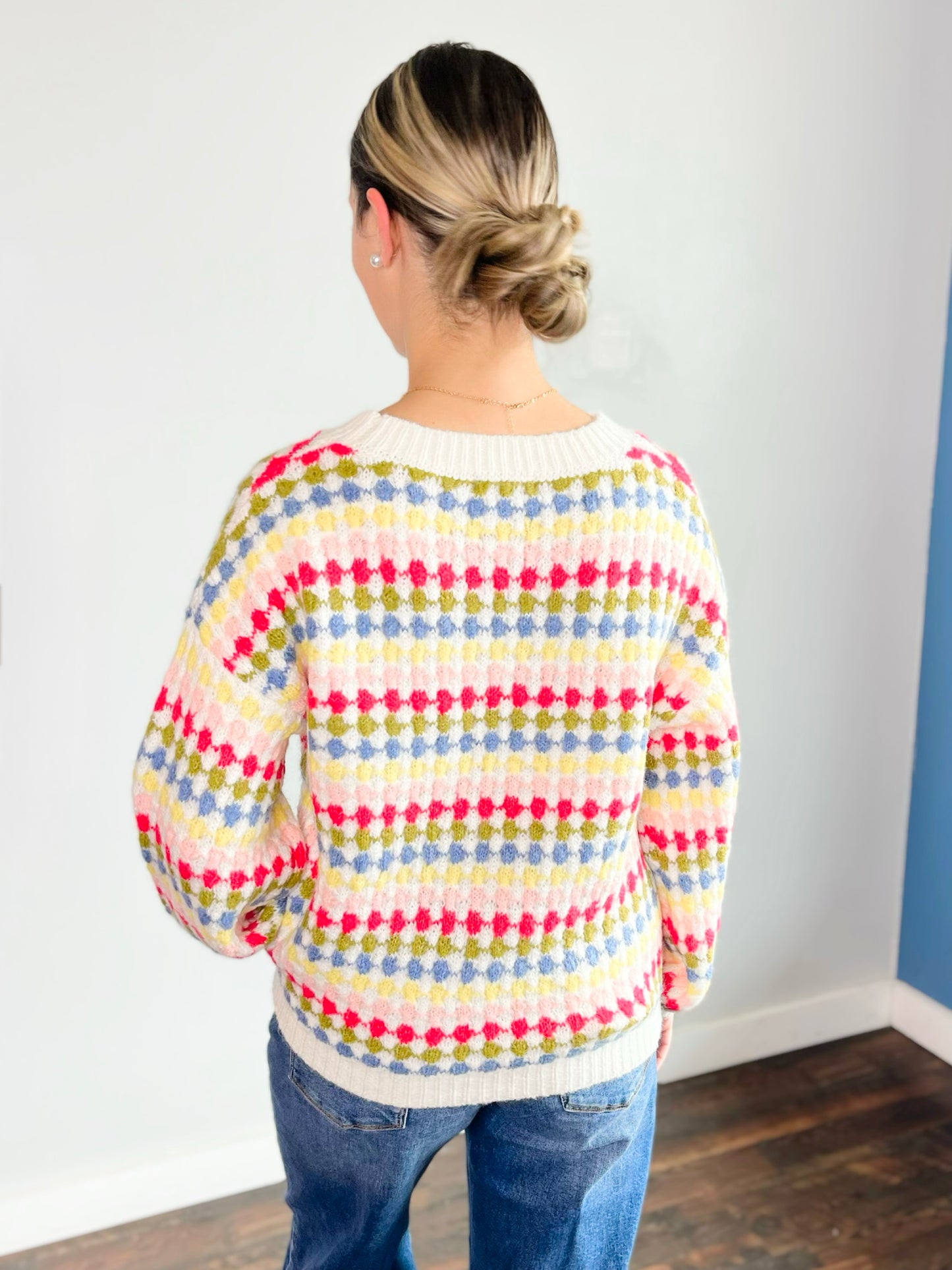 Ellie Multicolor Knit Sweater