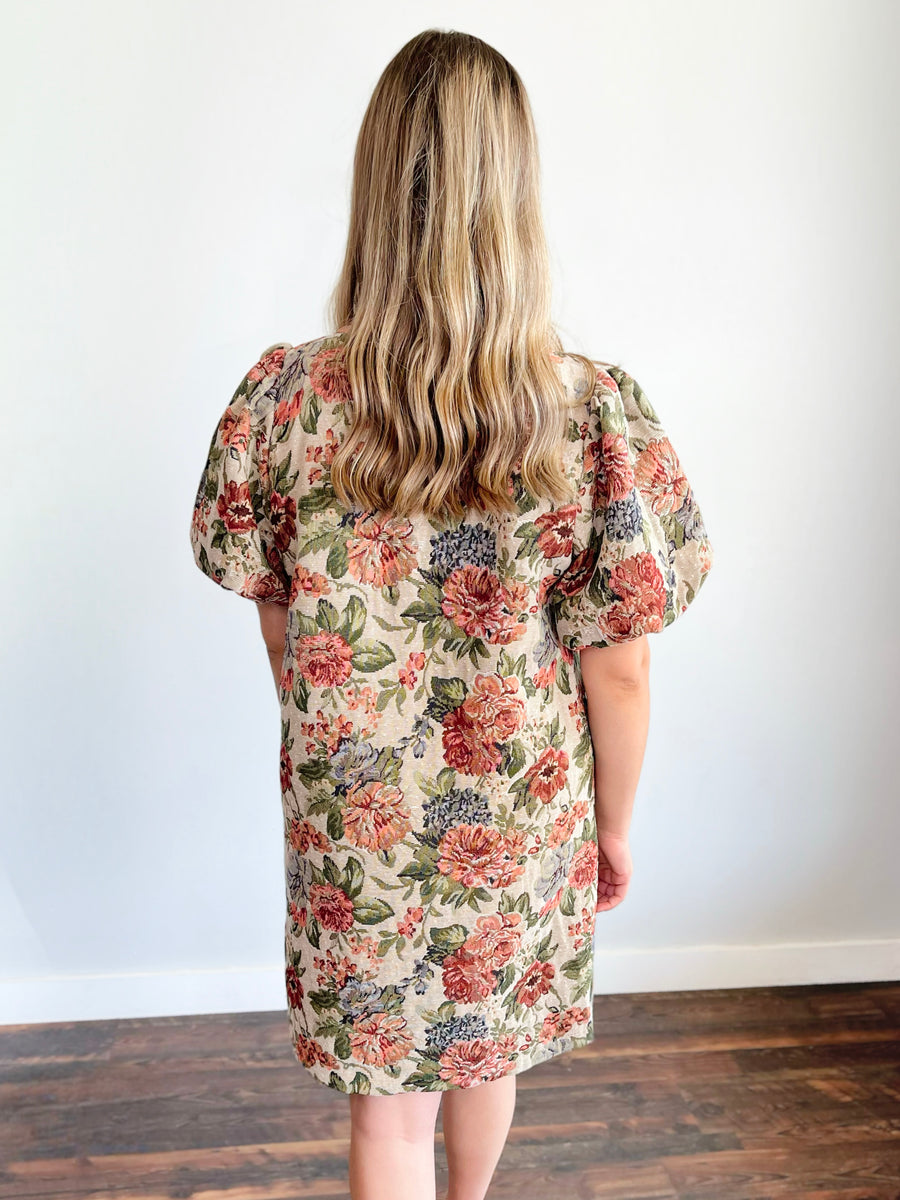 Charlie Vintage Floral Dress