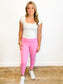 Carley High Rise Performance Leggings | Pink