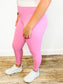 Carley High Rise Performance Leggings | Pink