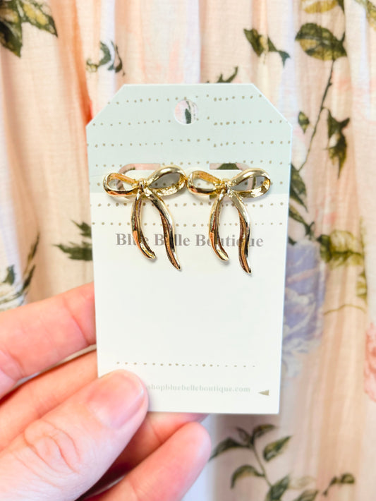 Remy Bow Earrings