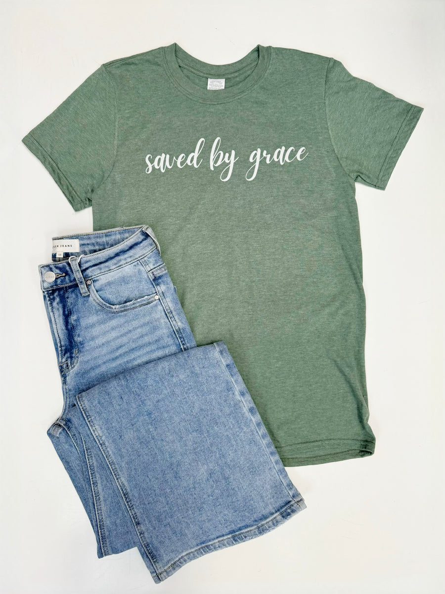 Saved by Grace Tee