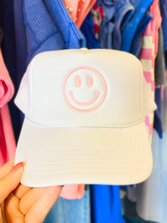 Smiley Face Trucker Hat