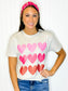 Glitter Hearts Tee