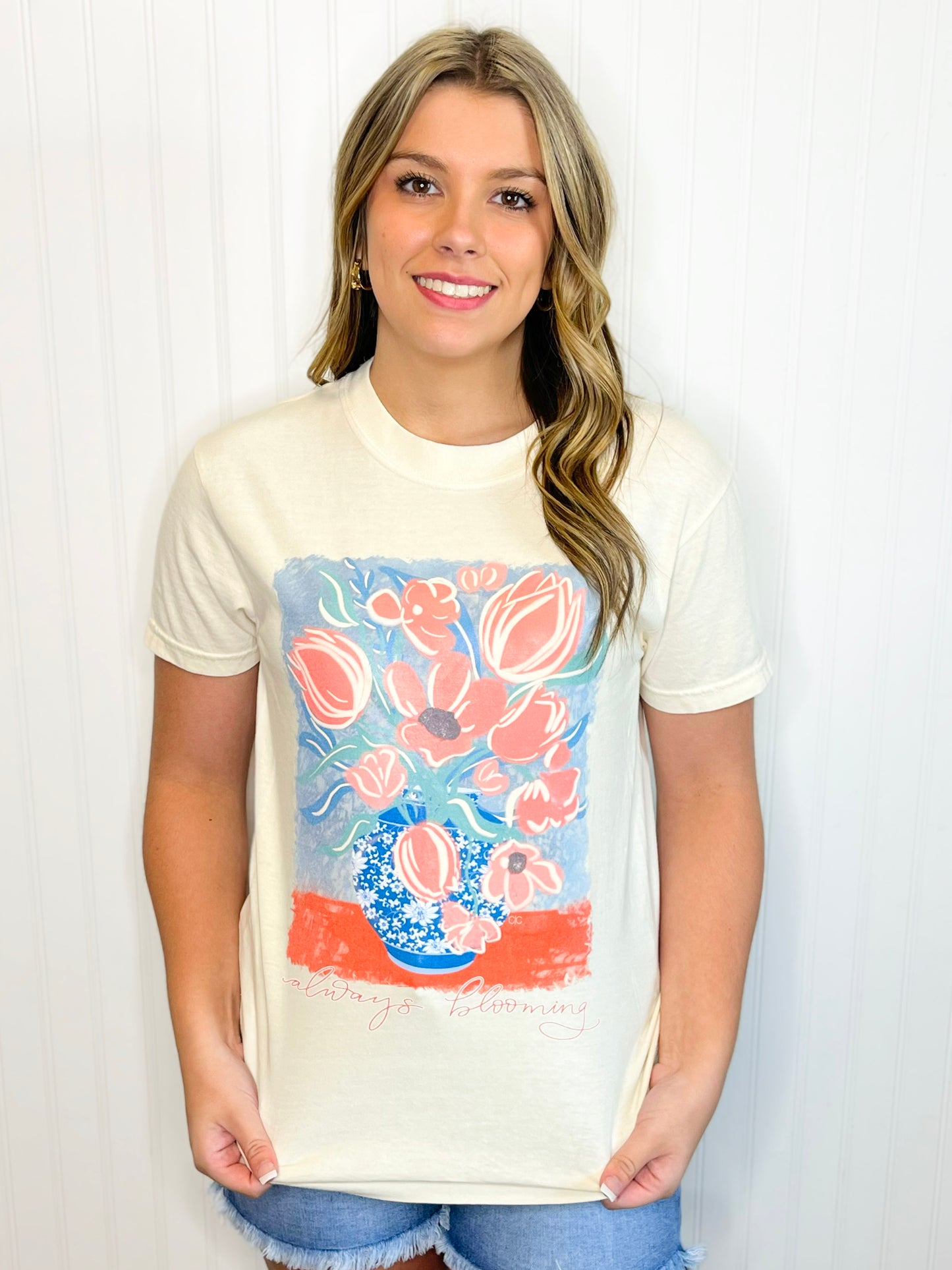 Always Blooming Tee