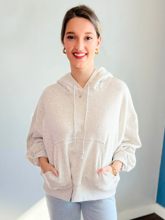 Evie Oversized Hoodie | H Grey