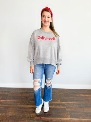 Redhounds Oversized Fleece Pullover