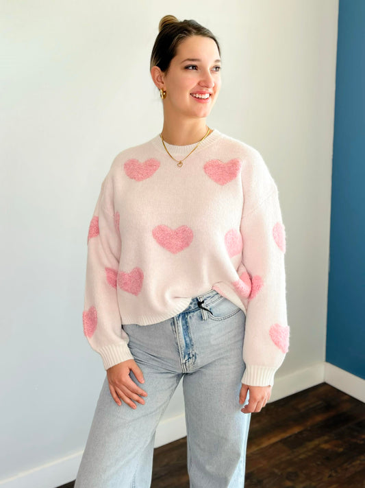 Remy Heart Sweater