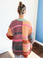 Brittany Oversized Color Block Cardigan