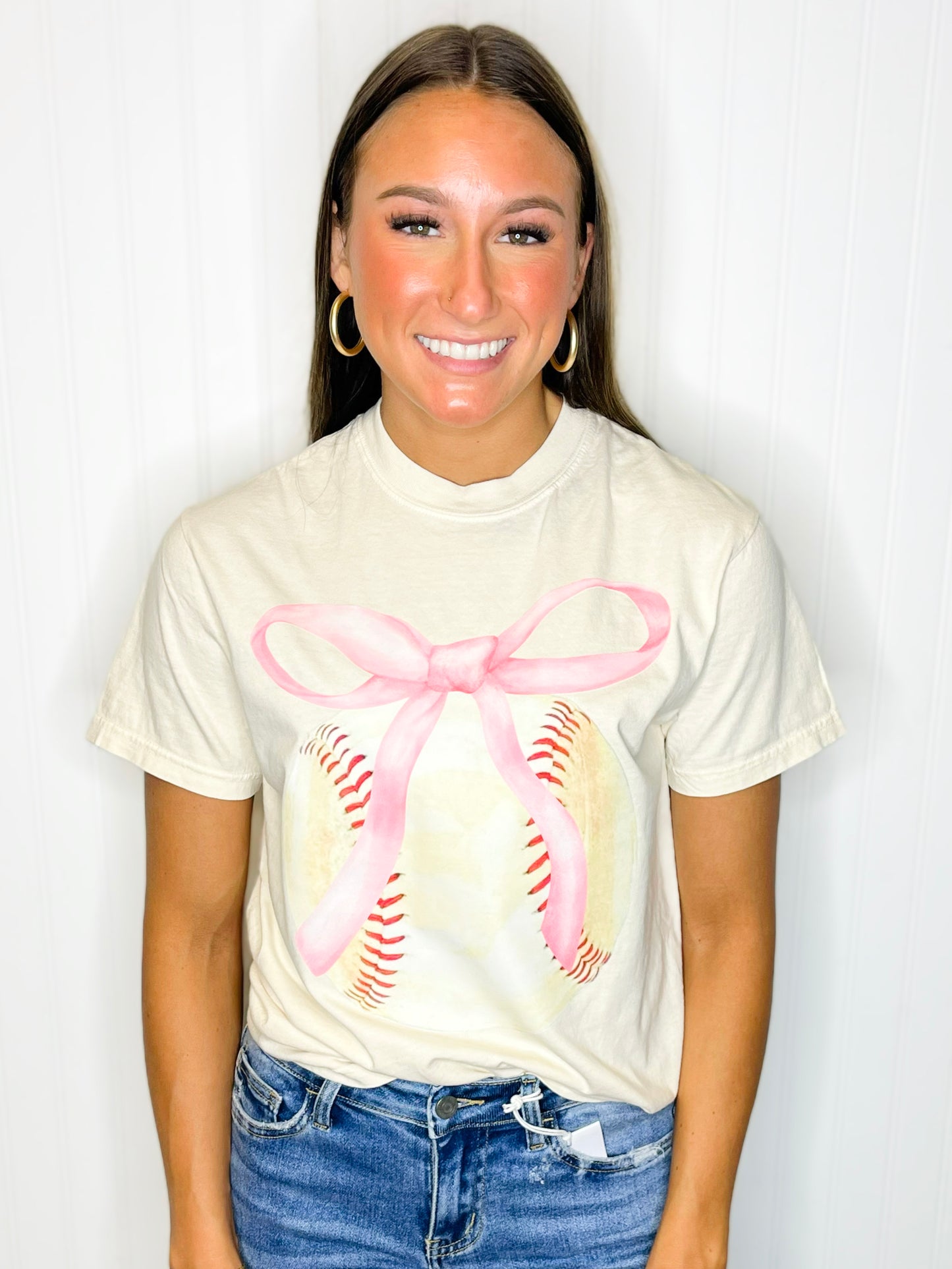 Baseball Bow Tee