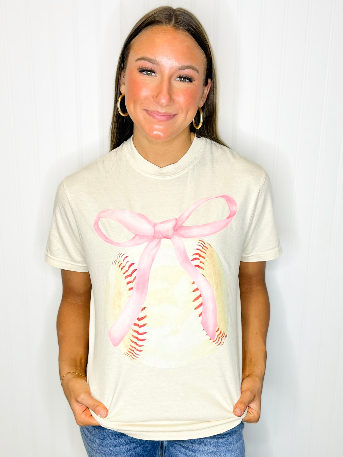 Baseball Bow Tee