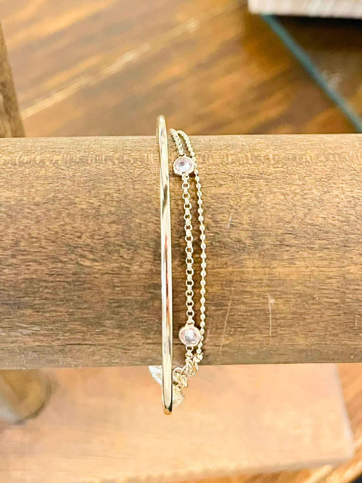 Mindy Simple Chain Bracelet Set