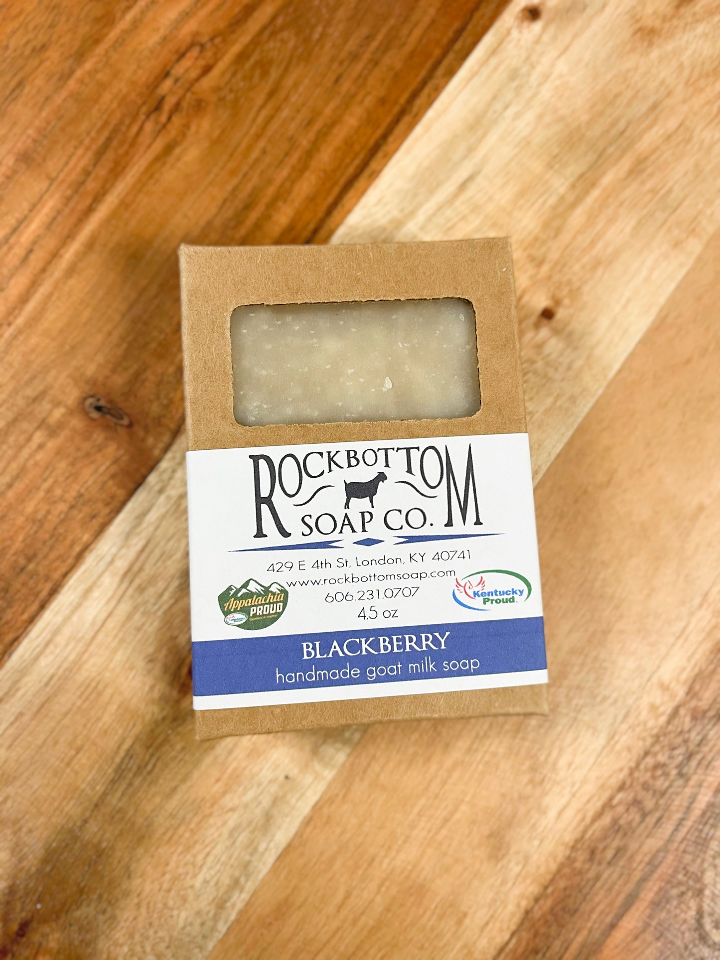 Rock Bottom Goat Milk Soap | Blackberry