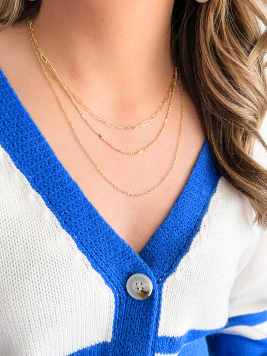 Jackie Minimal Layered Necklace