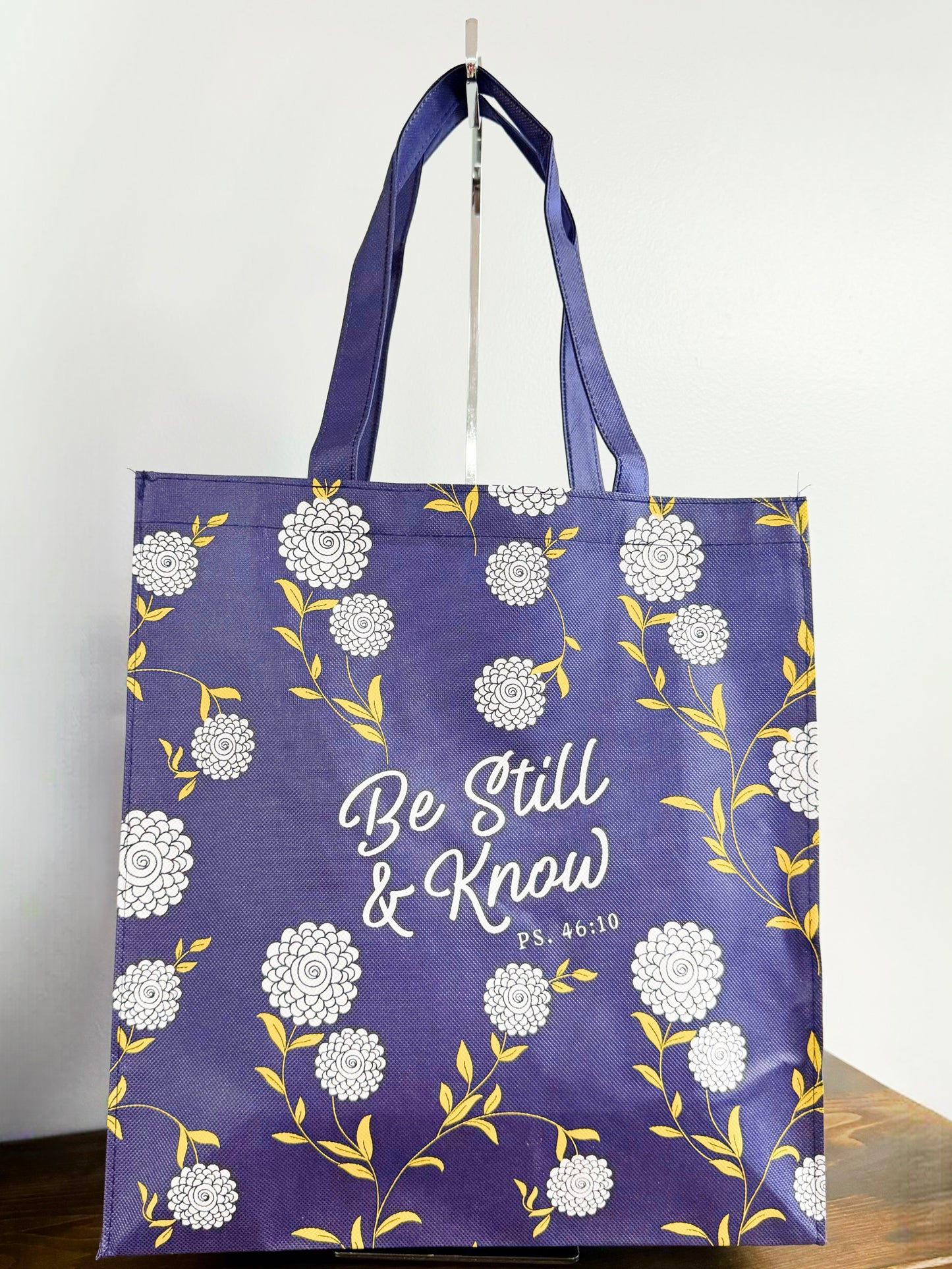 Be Still and Know Tote Bag