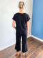 Jameson Cotton Slub Set | Black