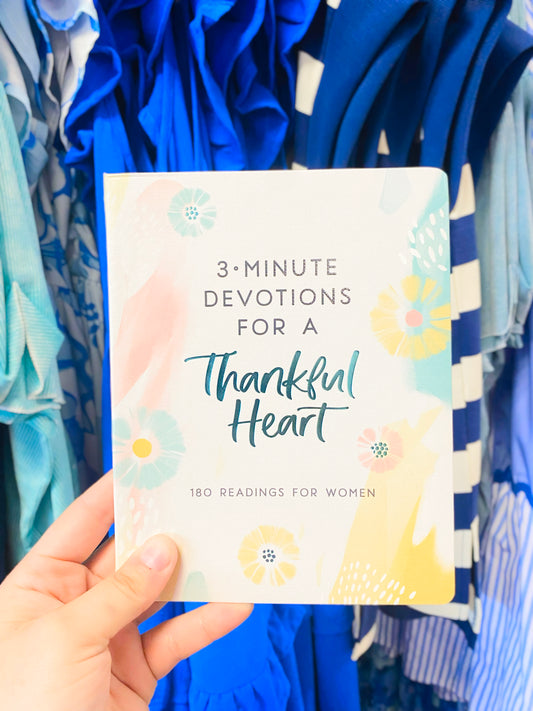 3-Minute Devotions for a Thankful Heart