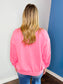 Flynn Pigment Dyed Fleece Sweatshirt | Candy Pink