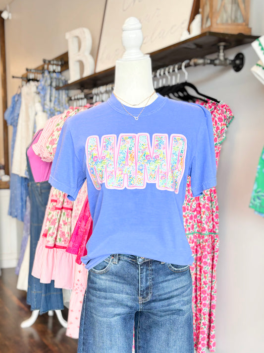 Mama Floral Tee