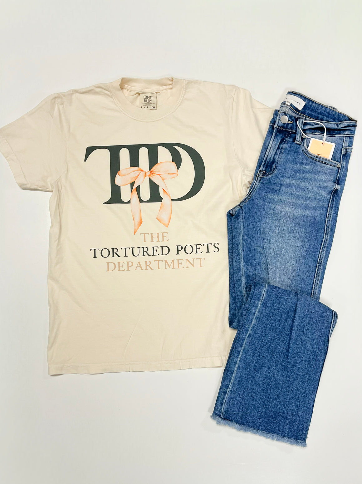 Tortured Poet w/ Bow Tee
