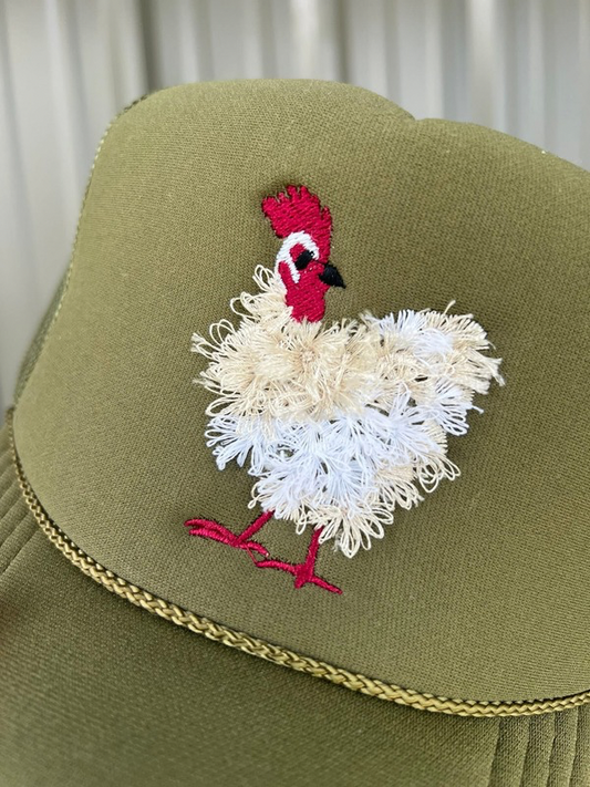 Mother Clucker Embroidered Trucker Hat