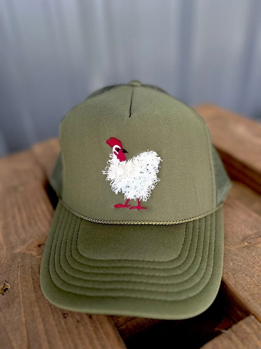 Mother Clucker Embroidered Trucker Hat