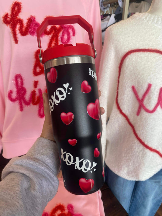 XOXO 30oz Tumbler | Black