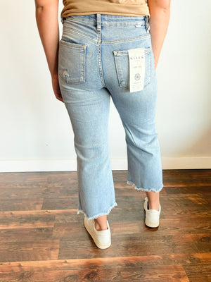 Preston High Rise Ankle Flare Risen Jeans