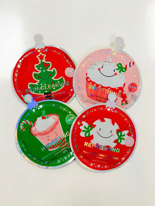 Holiday Ornament Face Masks