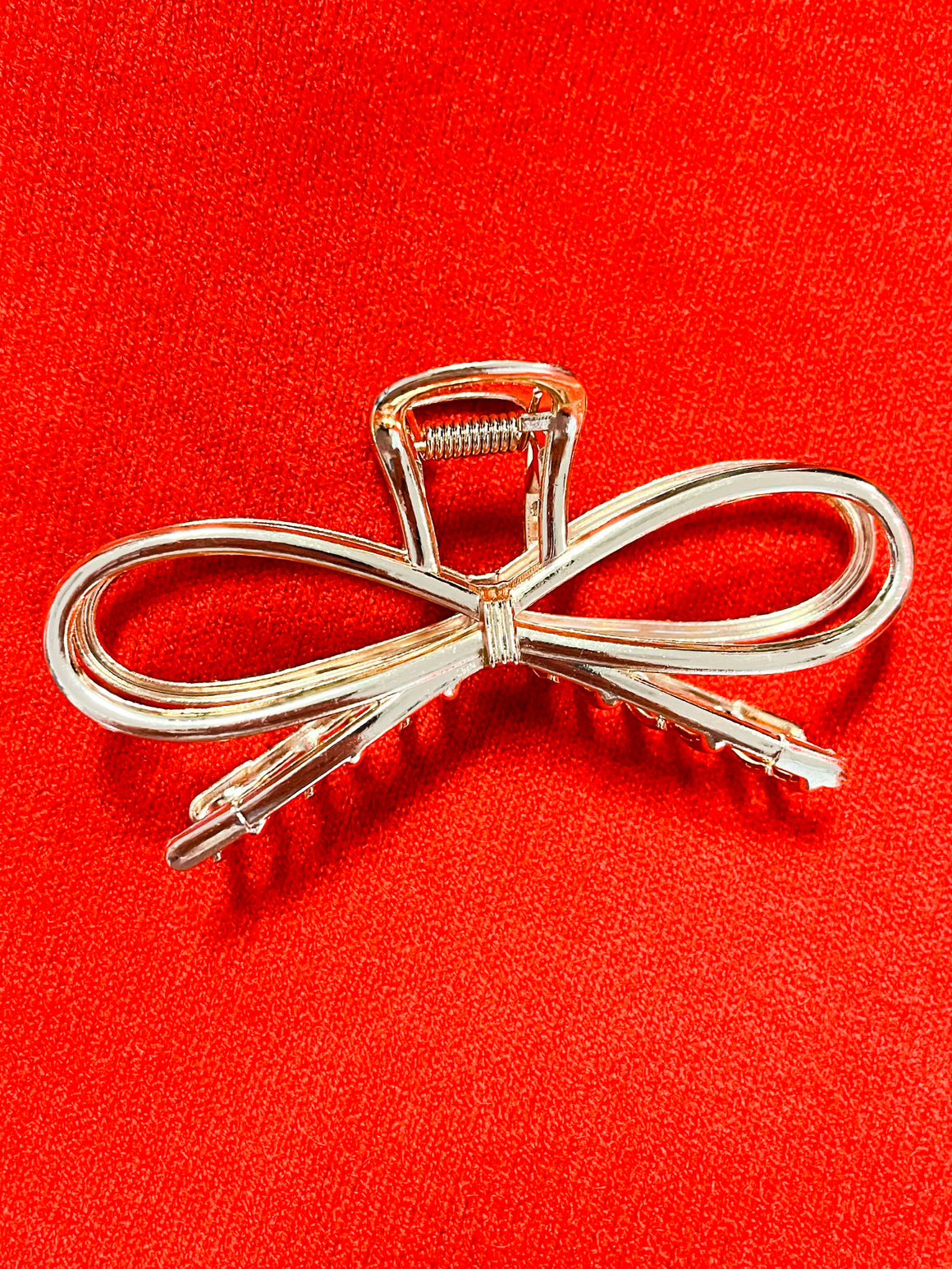Bow Metal Claw Clip