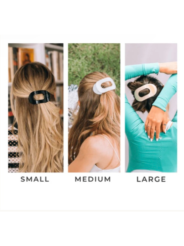 Teleties | Flat Round Hair Clips