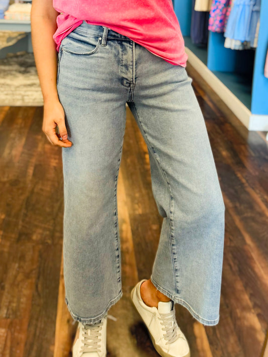 Serena Tummy Control Cropped Risen Jeans