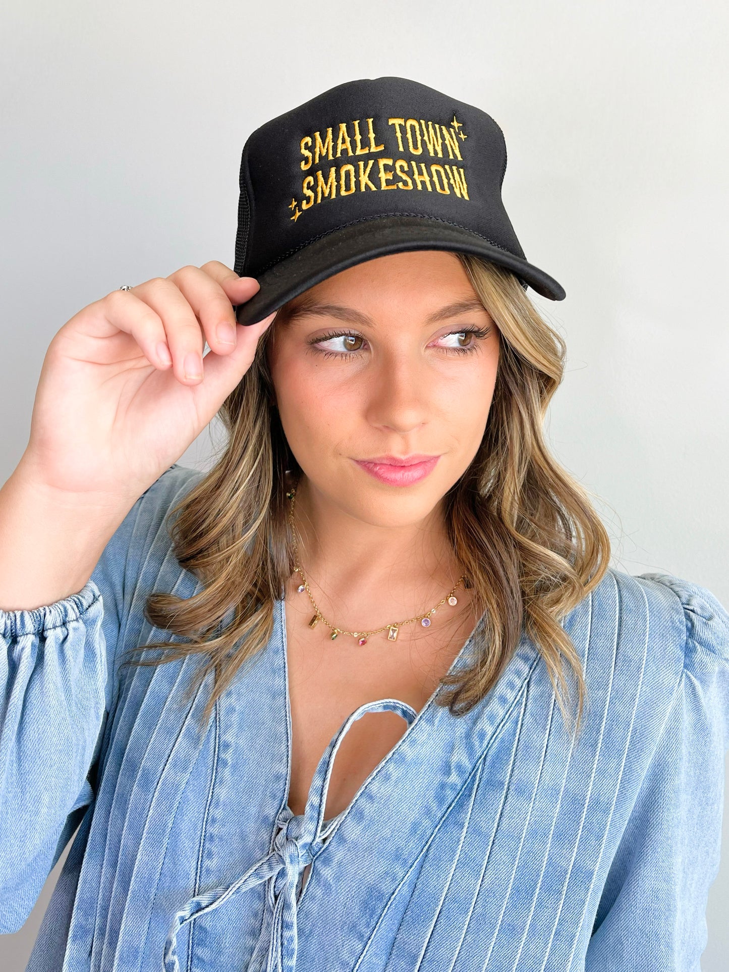 Small Town Smoke Show Trucker Hat