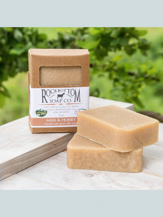 Rock Bottom Goat Milk Soap | Milk & Honey