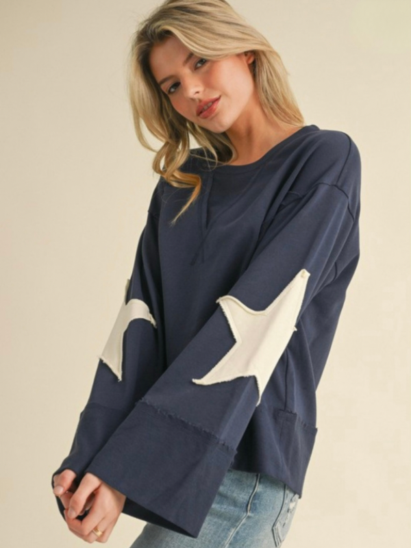 Betty Star Patch Top