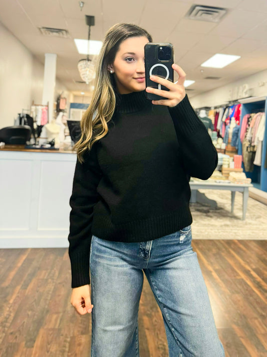 Loretta Mock Neck Sweater