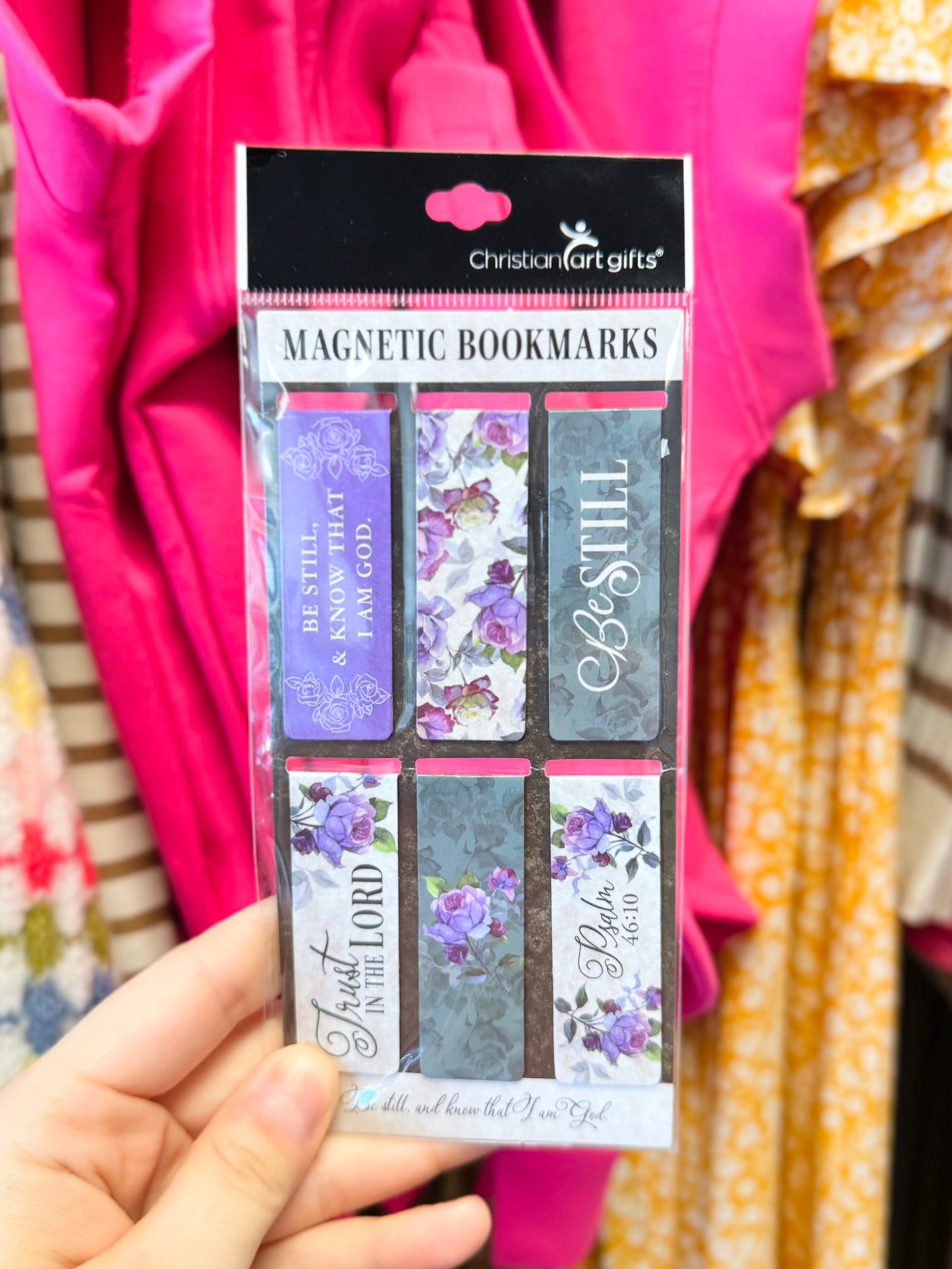 Magnetic Bookmark Set | Be Still & Know