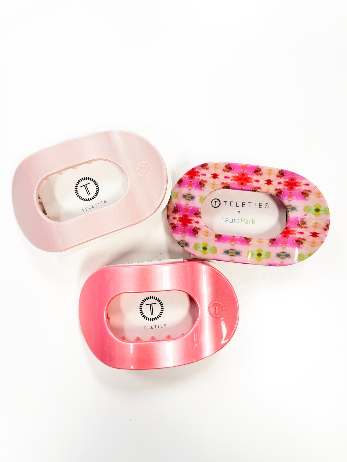 Teleties | Flat Round Hair Clips