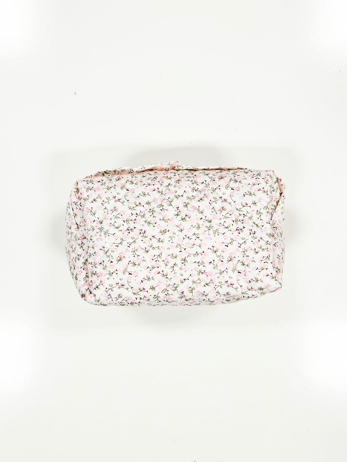 Ruffled Ditzy Floral Make-Up Bag