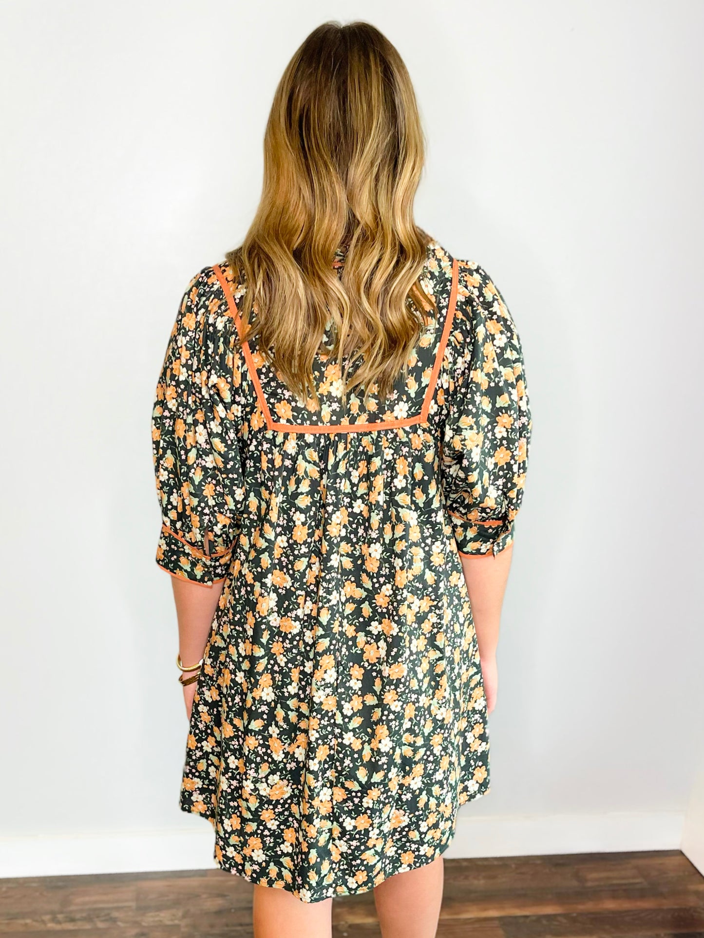 Eva Floral Print Dress